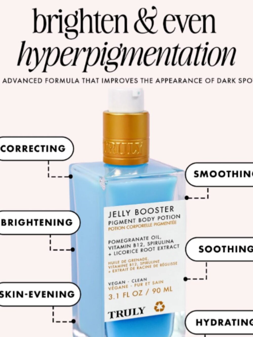 Truly Jelly Booster Pigment Treatment Body Potion